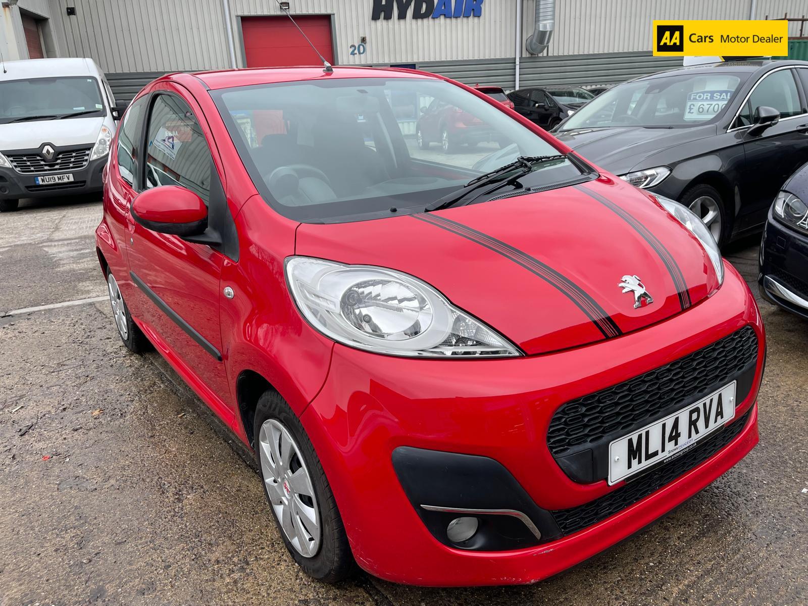 Peugeot 107 1.0 12V Active Hatchback 3dr Petrol Manual Euro 5 (68 ps)