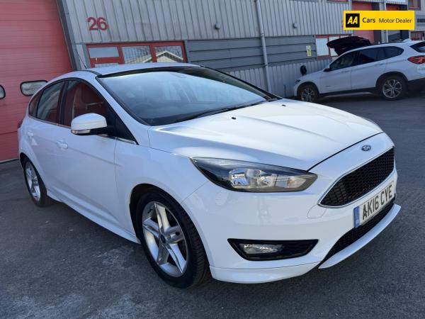 Ford Focus 1.0T EcoBoost Zetec S Hatchback 5dr Petrol Manual Euro 6 (s/s) (125 ps)