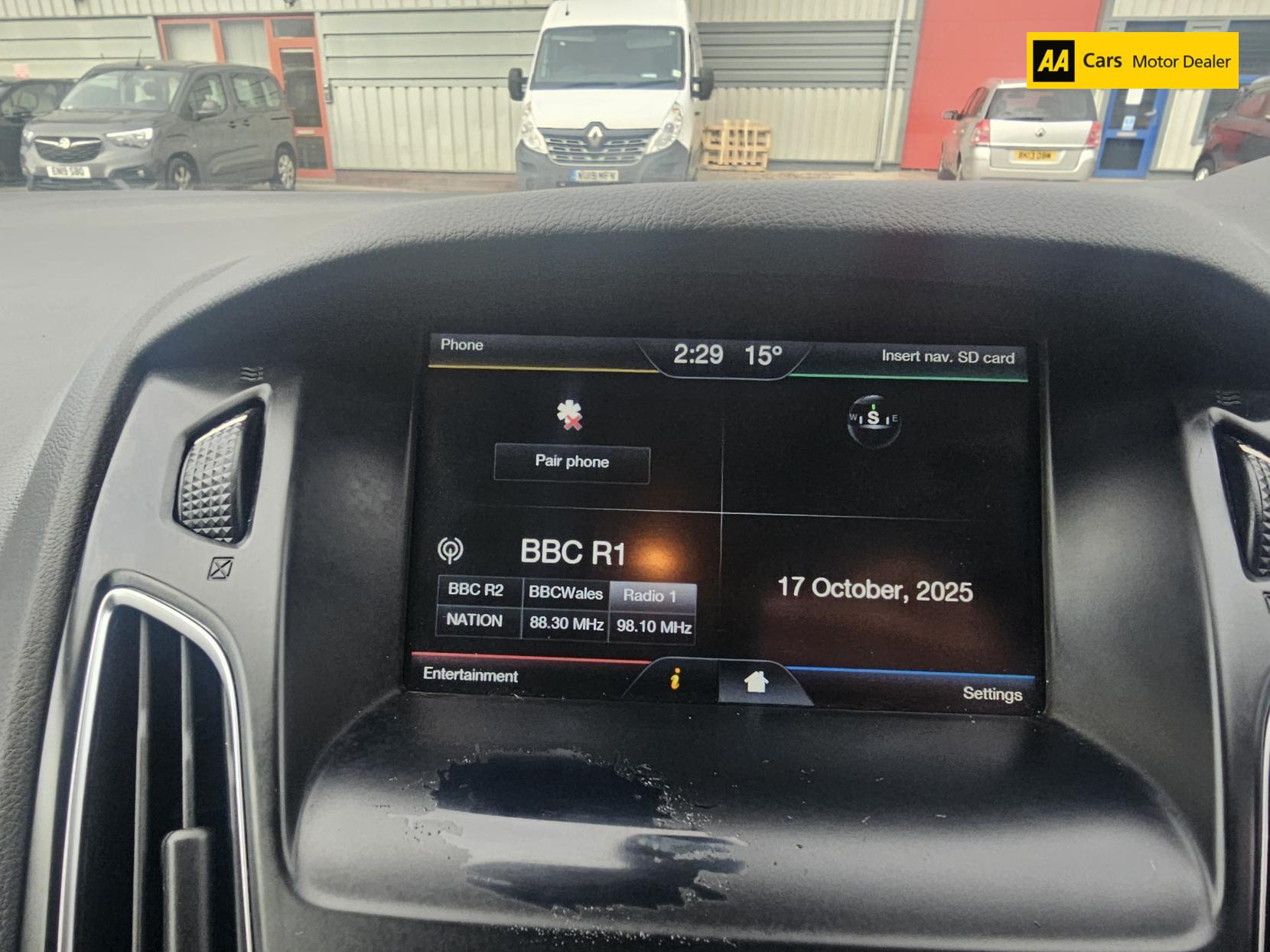 Ford Focus 1.5 TDCi Zetec Hatchback 5dr Diesel Manual Euro 6 (s/s) (120 ps)