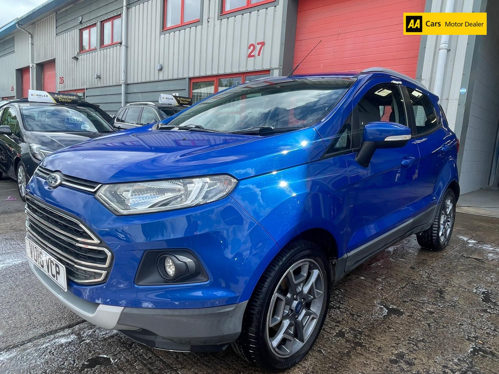 Ford EcoSport 1.0T EcoBoost Titanium SUV 5dr Petrol Manual 2WD Euro 5 (s/s) (125 ps)