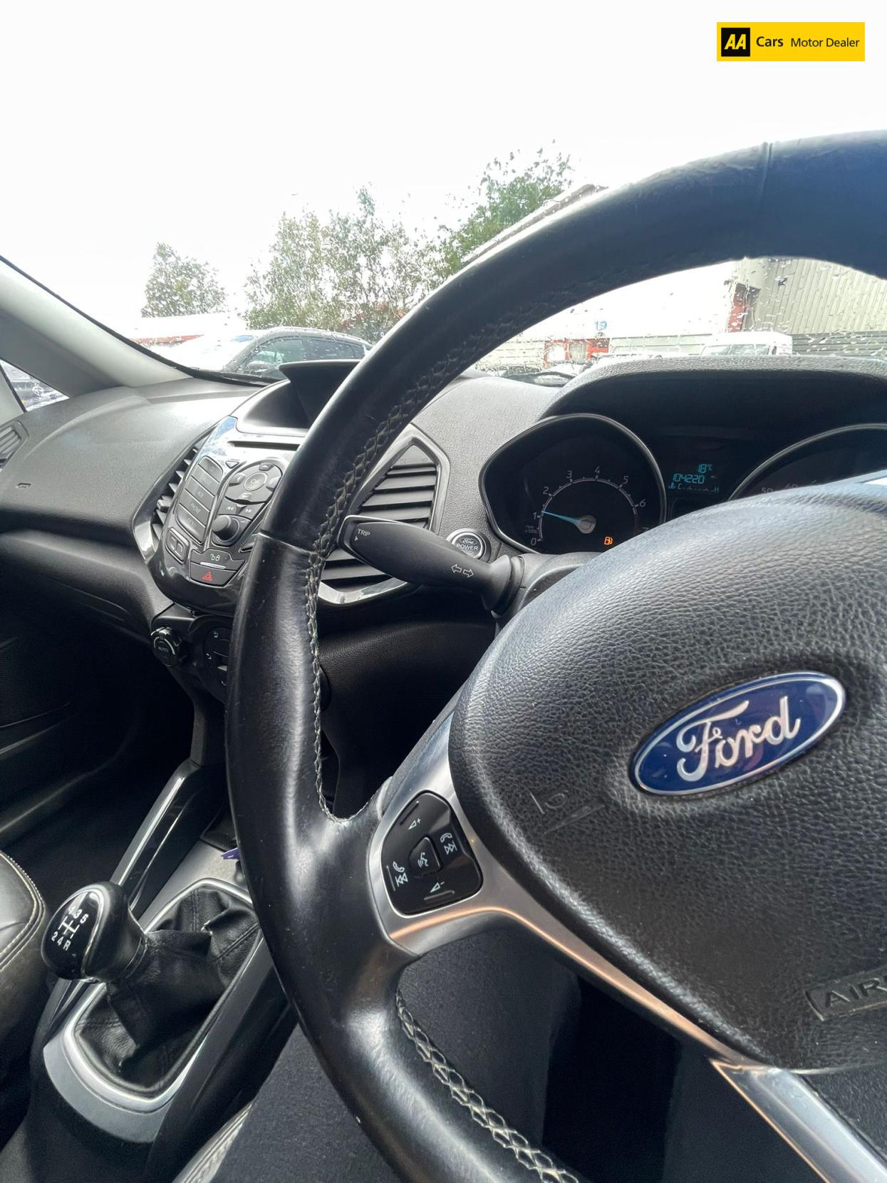 Ford EcoSport 1.0T EcoBoost Titanium SUV 5dr Petrol Manual 2WD Euro 5 (s/s) (125 ps)