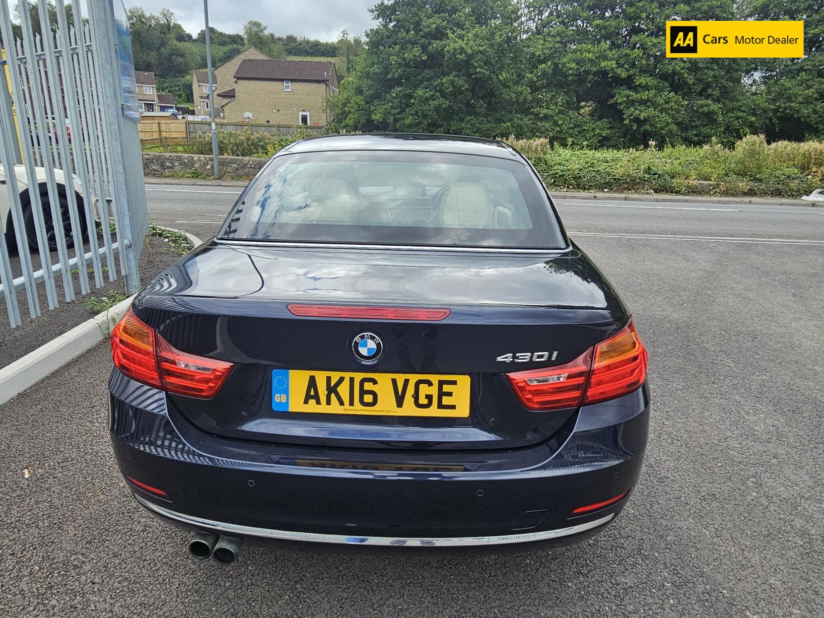 BMW 4 Series 2.0 430i Luxury Convertible 2dr Petrol Manual Euro 6 (s/s) (252 ps)