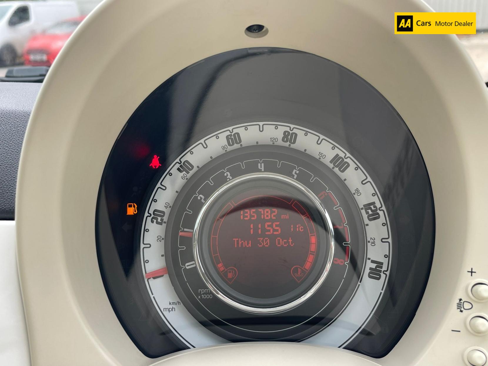 Fiat 500 1.2 Lounge Hatchback 3dr Petrol Manual Euro 6 (s/s) (69 bhp)