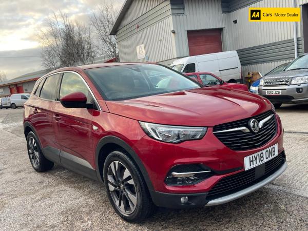 Vauxhall Grandland X 1.2 Turbo Sport Nav SUV 5dr Petrol Manual Euro 6 (s/s) (130 ps)