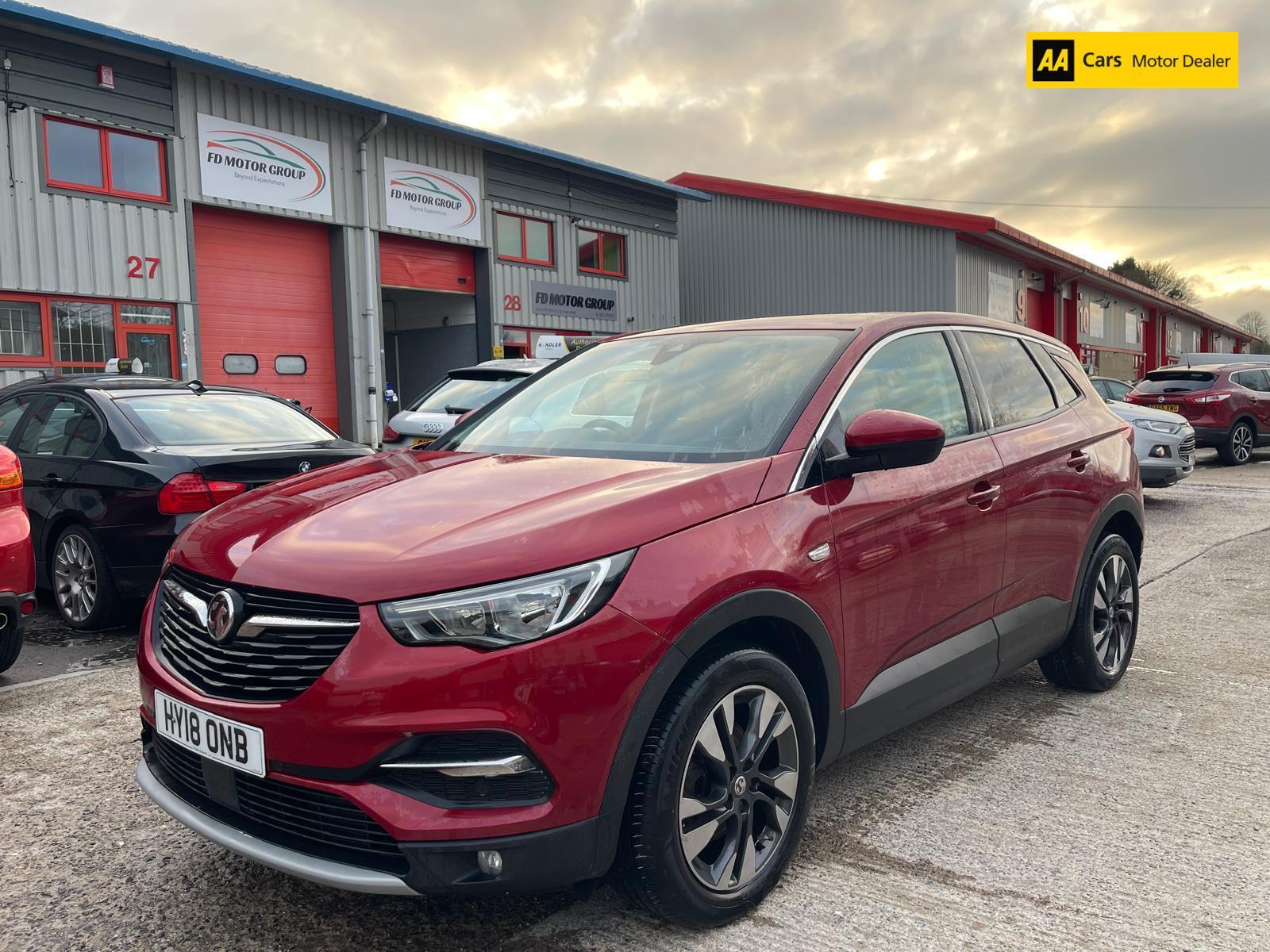 Vauxhall Grandland X 1.2 Turbo Sport Nav SUV 5dr Petrol Manual Euro 6 (s/s) (130 ps)