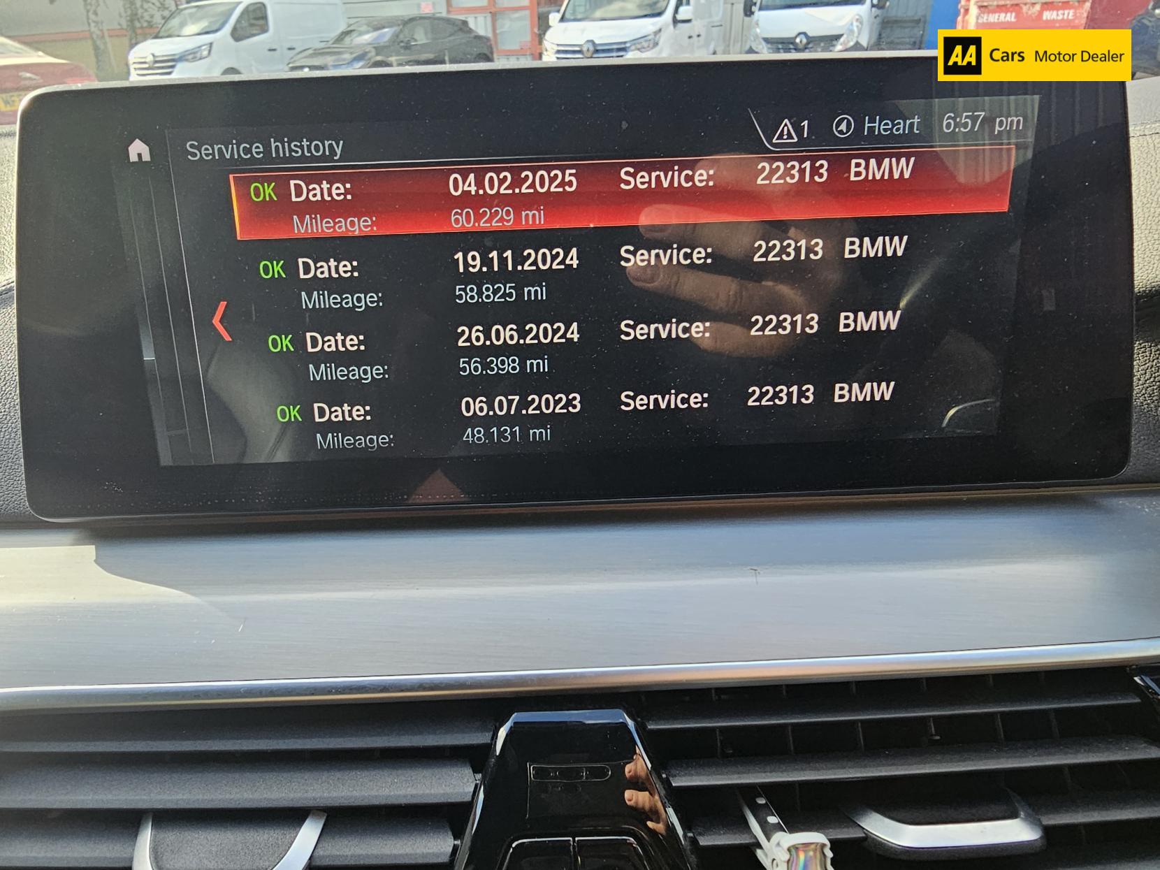 BMW 5 Series 2.0 520d M Sport Saloon 4dr Diesel Auto Euro 6 (s/s) (190 ps)