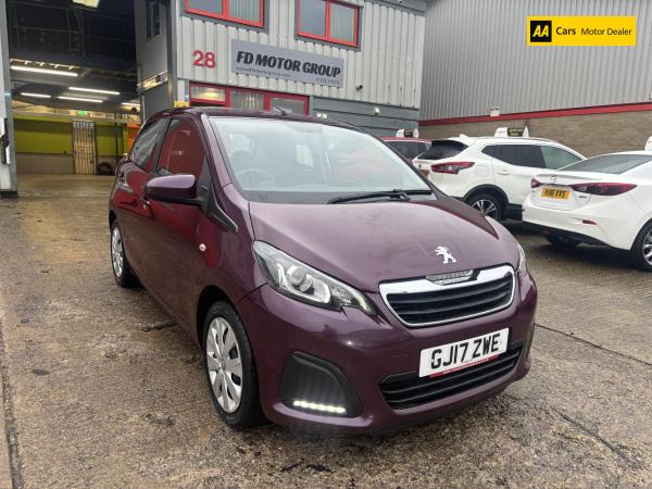 Peugeot 108 1.0 Active Hatchback 5dr Petrol Manual Euro 6 (68 ps)